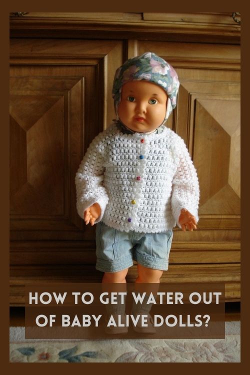 How to Get Water Out of Baby Alive Dolls 